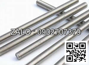 Bulong M24x230 ren suốt ( gồm Bulong, tán, long đền, đệm vênh )