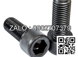 Bulong lục giác M12x30mm, ren suốt, gồm: đai ốc, long đền