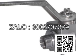 Van bi mạ kẽm ren ngoài 4 ngã DN80