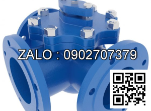 Van bi inox điều khiển khí nén rắc co 3 ngã DN15