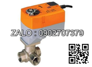 Van bi thép mạ kẽm điều khiển điện 2 ngã DN300