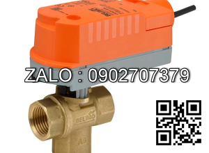 Van bi thau điều khiển khí nén rắc co 3 ngã DN10