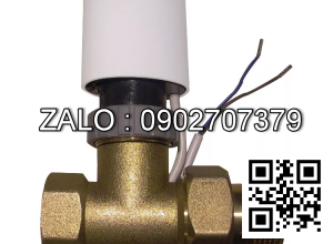 Van bi thau điều khiển khí nén mặt bích 2 ngã DN10