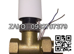 Van bi thau điều khiển khí nén mặt bích 2 ngã DN35