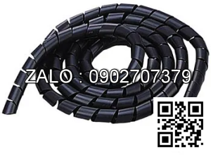 Ống xoắn bọc dây điện phi 16 màu đen (cuộn 10 mét)