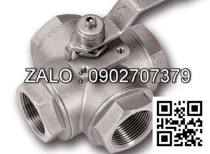 Van Inox 4 ngã ren trong Ø 27