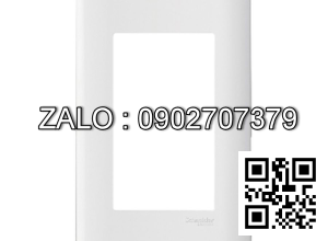 Mặt 3 thiết bị Schneider Zencelo A A8401L_WE_G19 (Màu trắng)