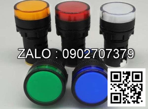 Đèn báo pha màu vàng cam XA2EVB5LC