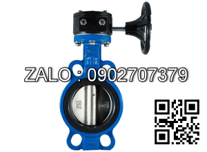 Van bướm thân gang cánh inox Phi 90