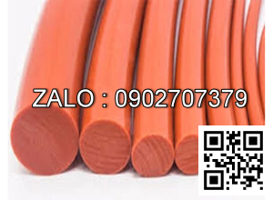 Dây silicon tròn đặc chịu nhiệt phi Ø10