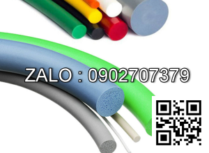 Dây silicon tròn đặc chịu nhiệt phi Ø 3