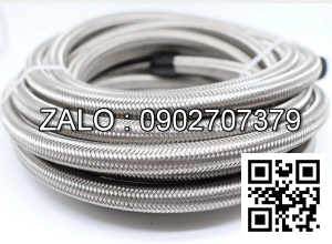 Ống teflon ptfe vỏ lưới inox 1/4 inch