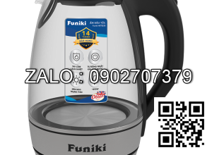 Ấm siêu tốc thủy tinh 1,7 lít Funiki HKT5232
