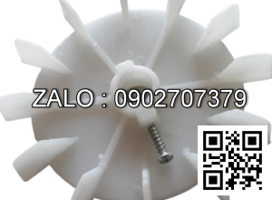 Cánh quạt làm mát motor bằng nhựa 1 pha