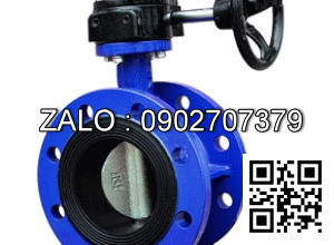 Van Bướm Thân Gang mặt bích tay quay Phi 90