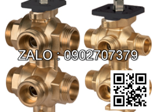 Van bi mạ kẽm ren trong ỏ giữa 6 ngã DN30