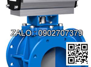 Van Inox 4 ngã mặt bích điều khiển điện Ø 21