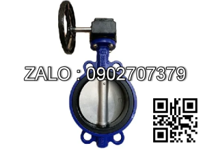 Van bướm gang tay quay DN450