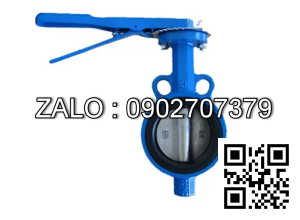 Van bướm nhôm tay gạt DN125