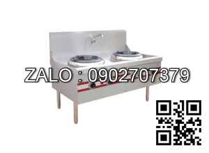 Bếp á đôi có nồi soup dùng gas Power Flame WRG-2A-G