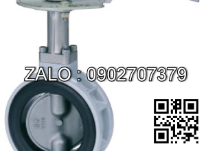 Van bướm nhôm tay gạt DN600