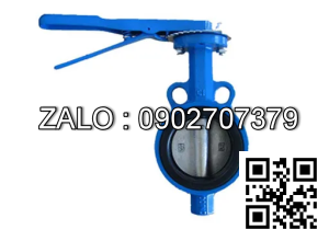 Van bướm nhôm tay gạt DN2-1/2