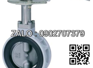 Van bướm nhôm tay gạt DN18