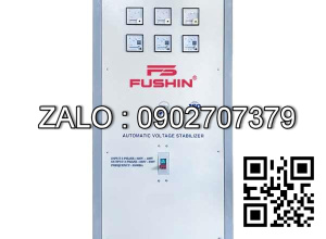 Ổn áp 3 pha 80KVA - Nhản hiệu : Fushin dải 260V-420V - Nhản hiệu : Fushin