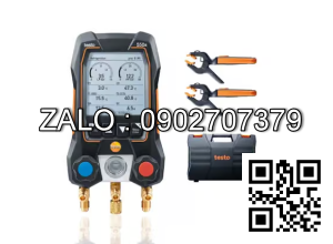 Bộ đồng hồ đo áp suất gas lạnh Testo 550s Basic Set