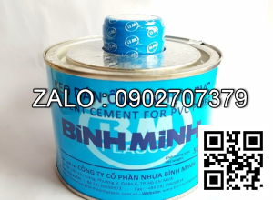 Keo dán ống nước PVC loại 1000mL – Bình Minh