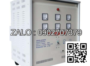 Cách ly 3P 380V/220V 15KVA - Dây Đồng - Nhản hiệu : Fushin