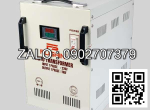 Biến ápt tự ngẫu 3P 380V/220V 100KVA - Dây Đồng - Nhản hiệu : Fushin