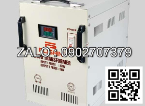 Biến ápt tự ngẫu 3P 380V/220V 30KVA - Dây Đồng - Nhản hiệu : Fushin