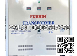 Biến tự ngẫu 3 pha 380V/460V-480V 10KVA - Dây đồng - Nhản hiệu : Fushin