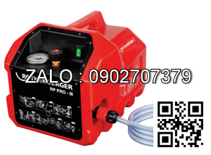 Bơm test áp lực nước 40bar, ROTHENBERGER RP PRO III , 
