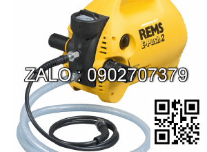 Bơm test áp lực nước 60bar, REMS E-PUSH 2