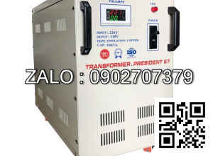 Cách ly 1P 220V/110V 10KVA-Thông Dụng