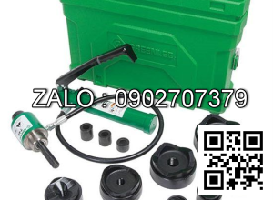 Greenlee 7310SB 1/2inch x 4inch Hydraulic Driver Punch Set