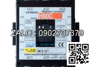 Contactor Hitachi H80C 80A 110V