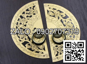 Tay nắm bán nguyệt Phi 28 Vàng/Đen/Bạc