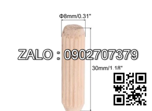 Chốt gỗ 8*30 >10 Bịch