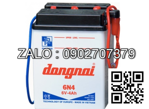 Bình ắc quy 6V-4Ah Đồng Nai Pinaco 6N4