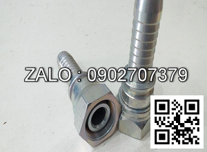 Đầu cút thẳng 1 giác 1/4 ( mạ kẽm )