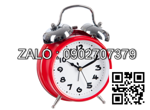 Đồng hồ báo thức màu đỏ