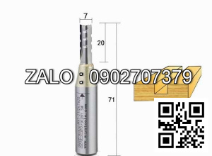 Mũi CNC Arden Cắt Gỗ Thẳng 3 Cánh Có Rãnh AK47-2008208