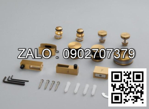 Bánh xe cửa lùa kính Vickini 67040.001 MBG vàng xước mờ