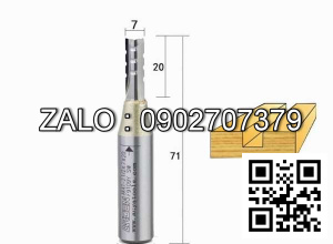 Mũi CNC Arden Cắt Gỗ Thẳng 3 Cánh Có Rãnh AK47-2006248