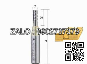 Mũi CNC Arden Cắt Gỗ Thẳng 3 Cánh Có Rãnh AK47-2007308