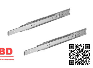 Ray bi 3 tầng-Bản 42 350 (3bi) ZUB(20 bộ/thùng) Màu Trắng/Đen