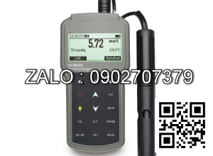 Đồng hồ cầm tay, chống nước đo Oxy hòa tan Hanna HI98193 (0.00 - 50.00 ppm (mg/L))